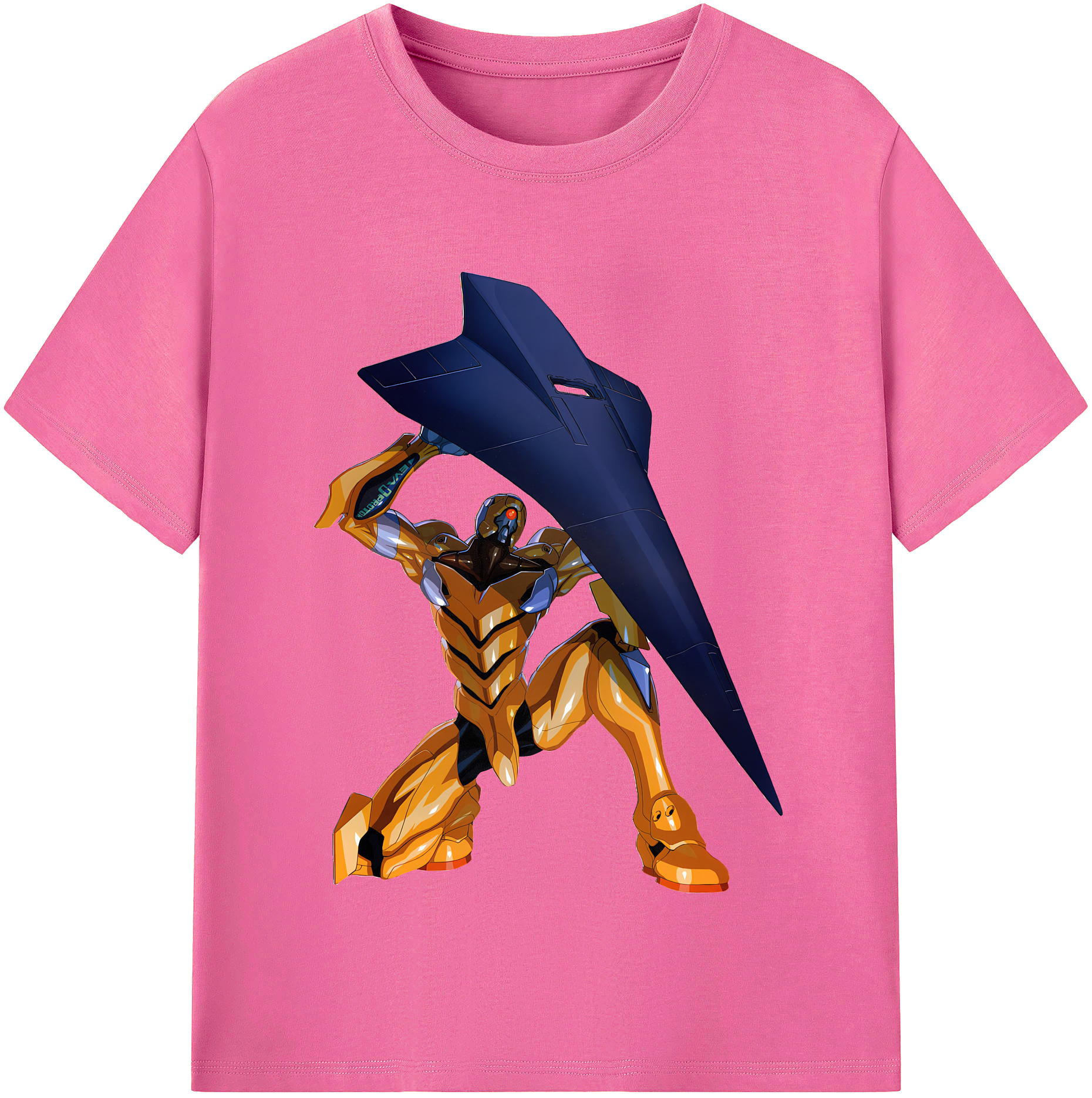 （画像用） EVA 新世紀エヴァンゲリオン レディースカジュアルプリントTシャツ（綿100％）